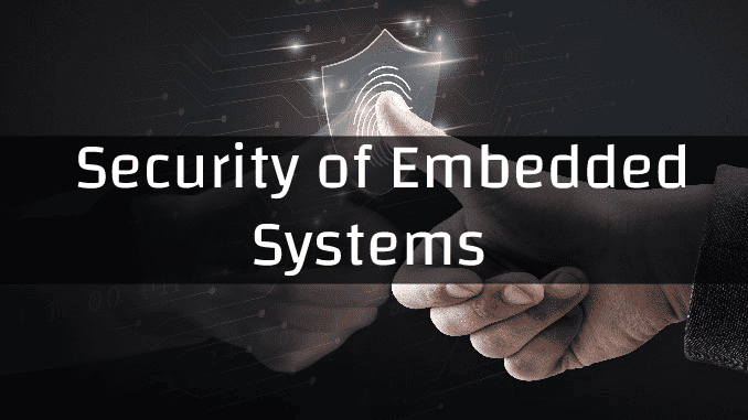 security-of-embedded-systems